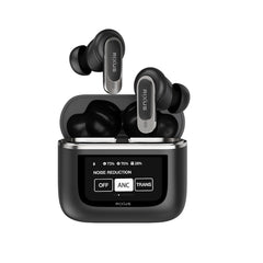 Rixus RXBH23 Wireless Travel Pro Kopfhörer mit Touchscreen-Display
