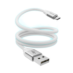 Rixus RXUC59AC Magnetisches Ladekabel USB-A auf USB-C 100 CM