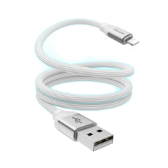 Rixus RXUC59AL Magnetisches Ladekabel USB-A auf Lightning