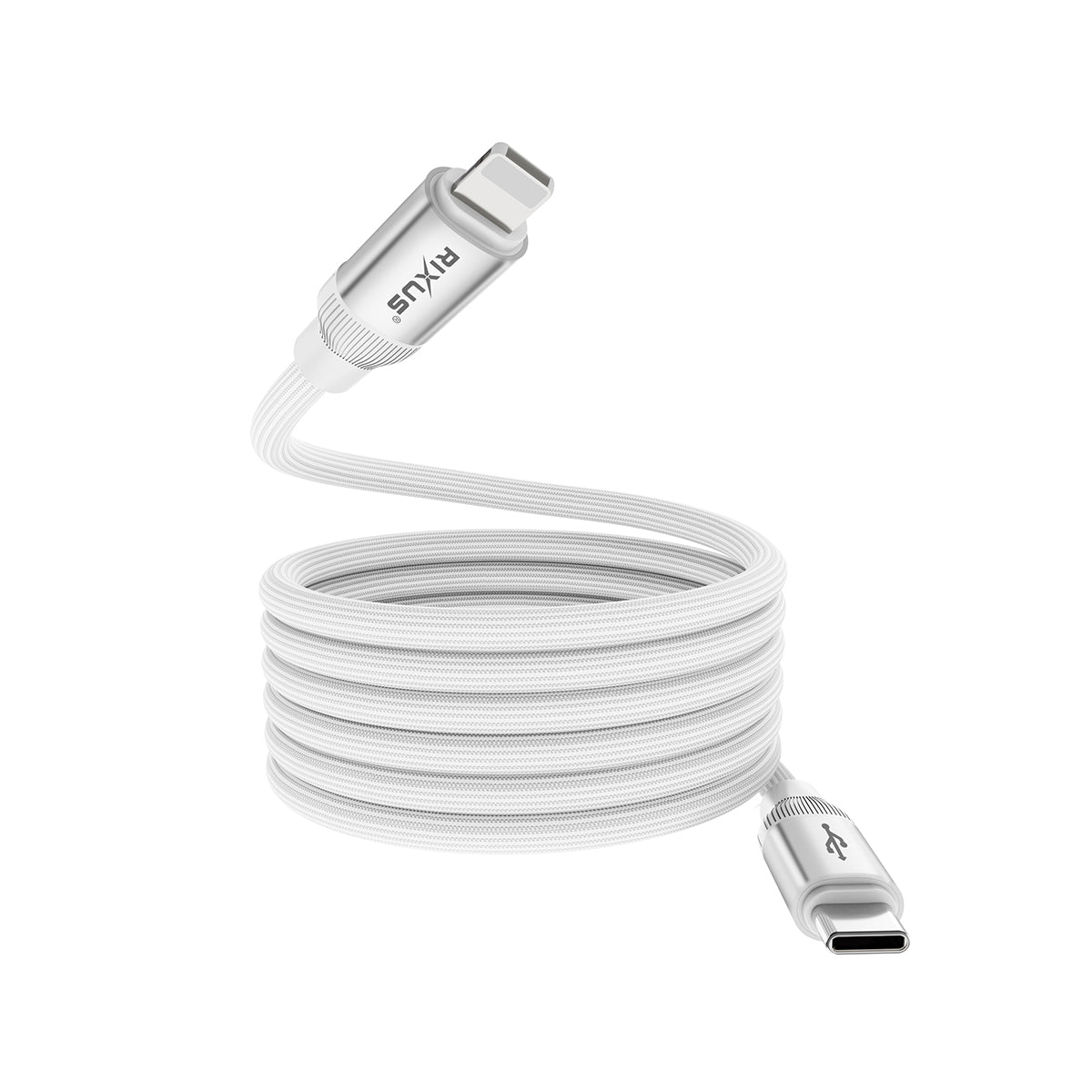 Rixus RXUC59L Magnetic Charging Cord USB-C To Lightning