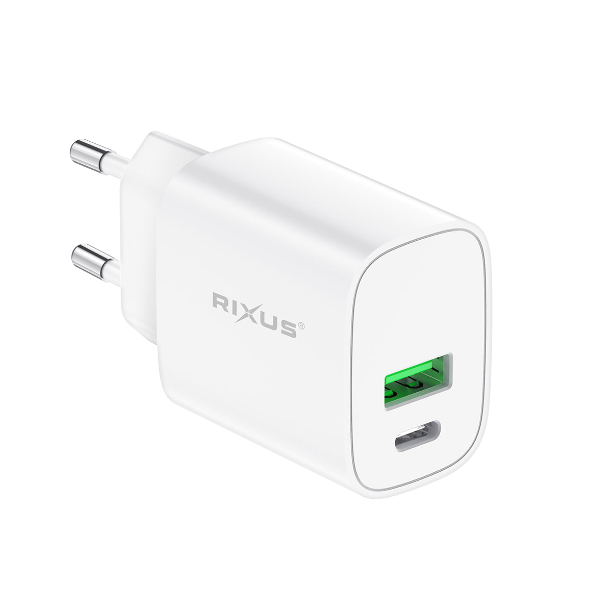 Rixus RX90S Adaptive Fast Charger QC 3.0 + PD (Counter Display