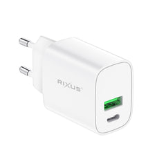 Rixus RX90S Adaptive Fast Charger QC 3.0 + PD (Counter Display