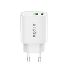 Rixus RX90S Adaptive Fast Charger QC 3.0 + PD (Counter Display