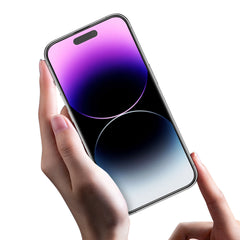 Rixus Für iPhone 16 Pro Max Mattiertes Tempered Glass