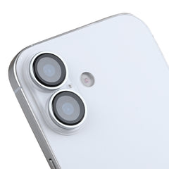 Rixus Metal Shield Kamera-Panzerglas für iPhone 16, 16 Plus, 17