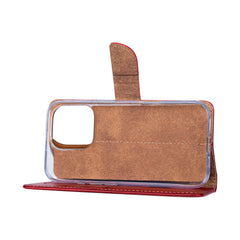 Rixus Bookcase For iPhone 16 Pro