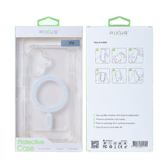 Rixus For iPhone 16 Anti-Burst Case With MagSafe