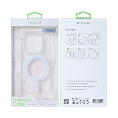 Rixus For iPhone 16 Pro Anti-Burst Case With MagSafe