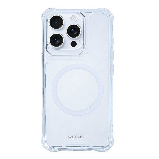 Rixus For iPhone 16 Pro Max Armor-X Anti Shock Case With MagSafe