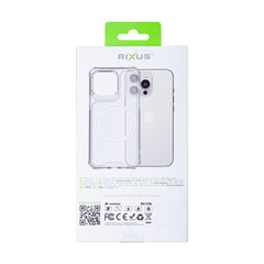 Rixus For iPhone 16 Armor-X Anti Shock Case With MagSafe