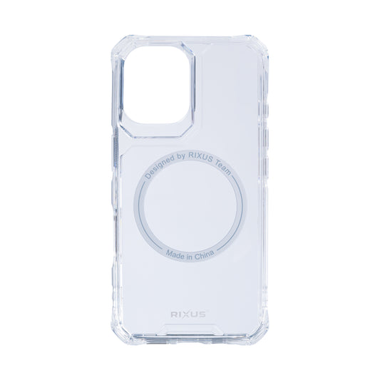 Rixus For iPhone 16 Plus Armor-X Anti Shock Case With MagSafe