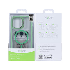 Rixus Classic 03 Case With MagSafe For iPhone 16 Pro Max