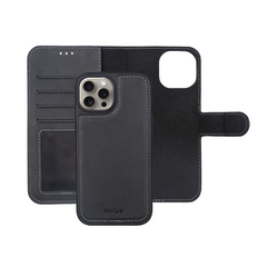 Rixus For iPhone 16 Pro Max Duo Magnetic Detachable Wallet