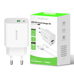 Rixus RX90L Adapter mit USB-C-auf-Lightning-Kabel