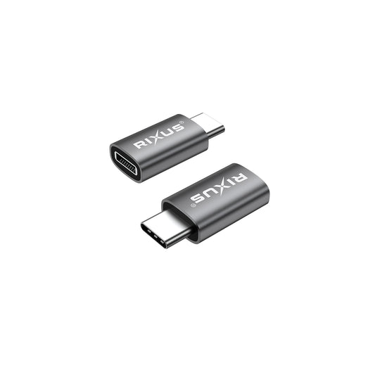 Rixus RXOTG03 USB-C auf Lightning OTG Adapter (2er-Pack)