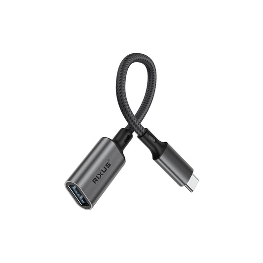 Rixus RXMU24 Typ C auf USB A 3.0 Adapter