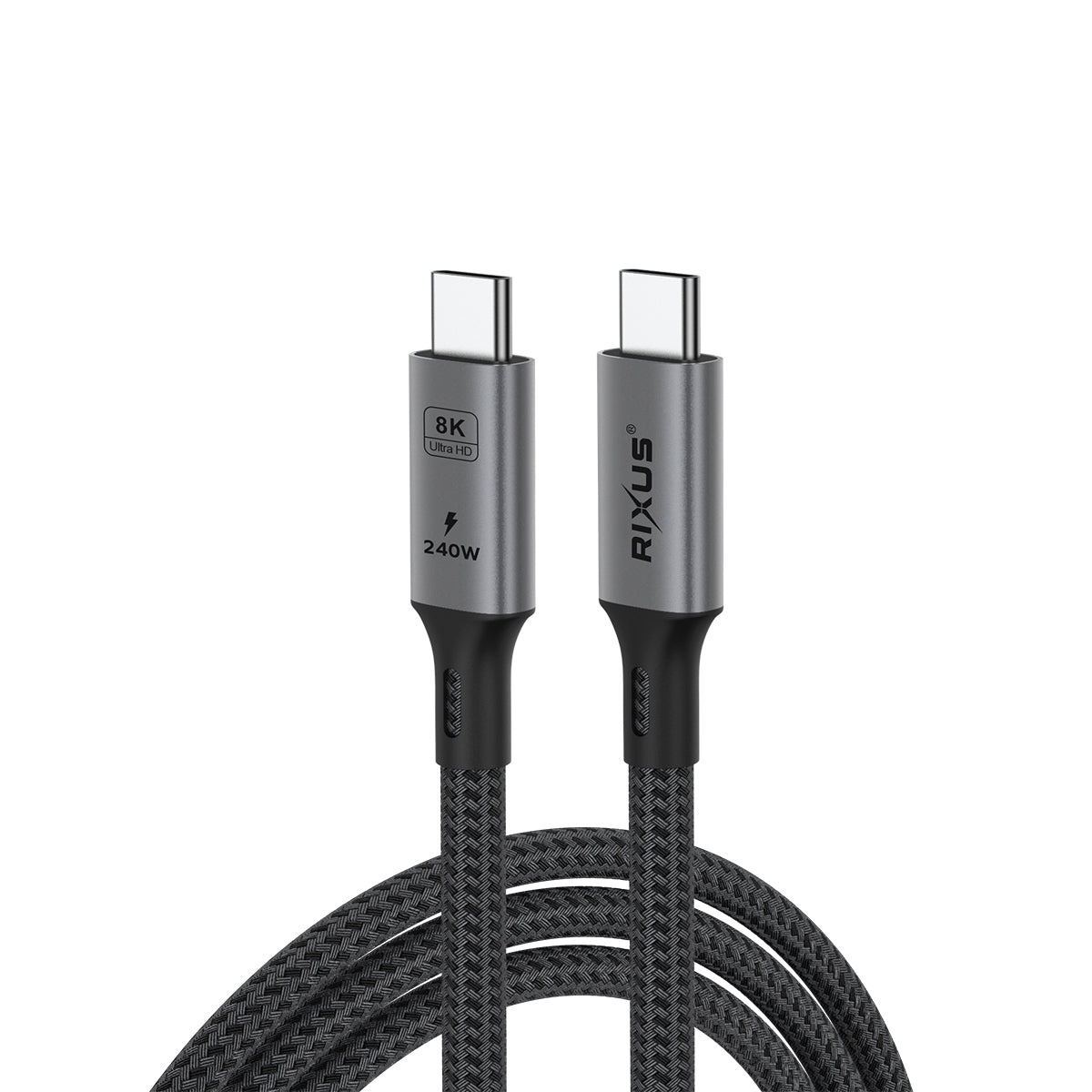 Rixus RXUC01 USB-C 4.0 To USB-C Cable
