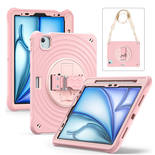 Rixus RXTC08 Anti Shock Case For iPad 7, 8, 9 10.2" (2019, 2020, 2021) Cherry Blossoms