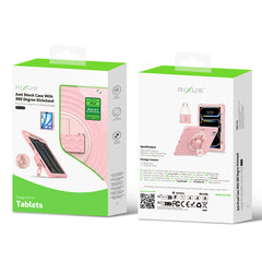 Rixus RXTC08 Anti Shock Case For iPad 7, 8, 9 10.2" (2019, 2020, 2021) Cherry Blossoms