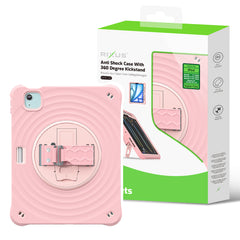 Rixus RXTC08 Anti-Schock-Hülle für iPad Air 11" (2024), Air 4 10,9" (2020), Air 5 10,9" (2022), Pro 11" (2018, 2020, 2021, 2022) Kirschblüten