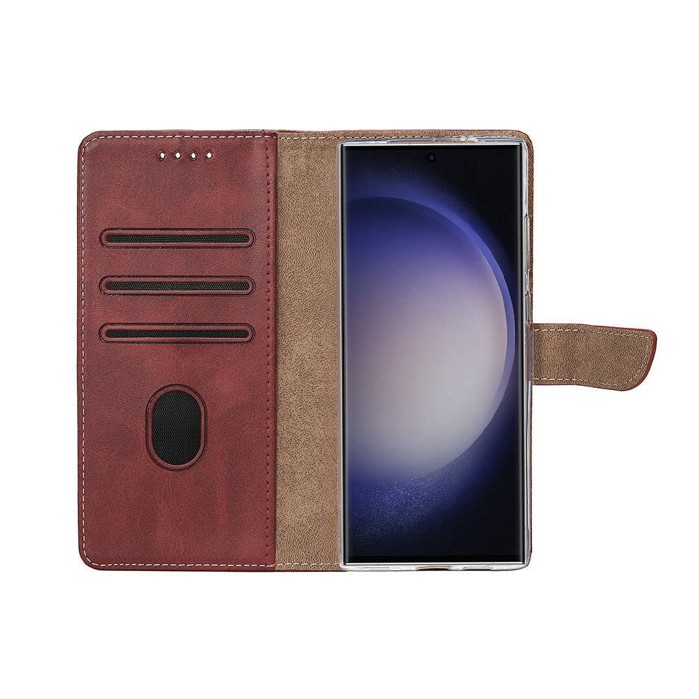 Rixus Bookcase For Samsung Galaxy S25 Ultra S938B