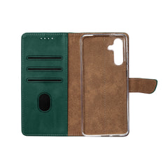 Rixus Bookcase For Samsung Galaxy A54 Dark