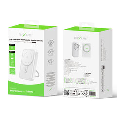 Rixus RXPB71A MagSafe Powerbank mit faltbarem Ständer