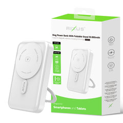 Rixus RXPB71A MagSafe Powerbank mit faltbarem Ständer