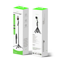 Rixus RXSF55 Handy-Selfie-Stick mit KI-Gesichtserkennungskamera