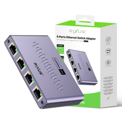 Rixus RXEA05 5-Port-Ethernet-Switch-Adapter