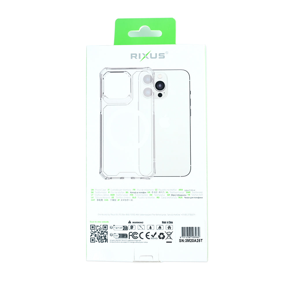 Rixus Armor-X Anti Shock Case With MagSafe For iPhone 16e