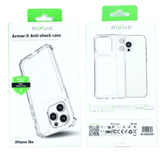 Rixus Armor-X Anti Shock Case With MagSafe For iPhone 16e