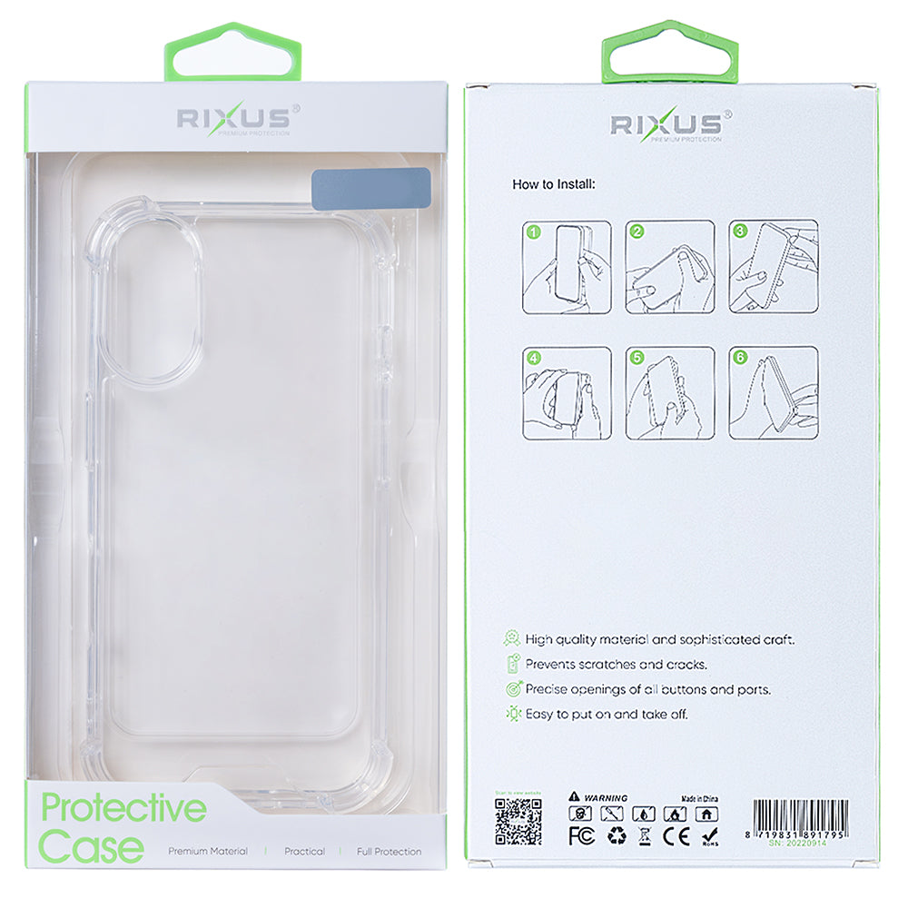 Rixus Anti-Burst Case For Samsung Galaxy S25 Edge S937B
