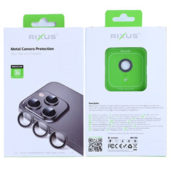 Rixus Metal Shield Kamera Panzerglas für iPhone 16e