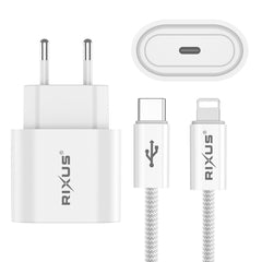 Rixus RXHC20L USB-C auf Lightning Schnellladekabel