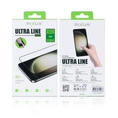 Rixus für Samsung Galaxy S8 Plus G955F, S9 Plus G965F Tempered Glass Ultradünn