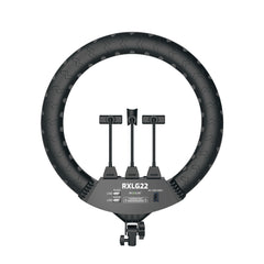 Rixus RXLG22 Selfie-Ringlicht und Haltestab 22 Zoll