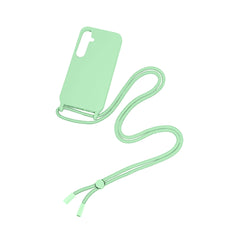 Rixus für Samsung Galaxy S24 Plus 5G S926B TPU Halsketten-Kordel Hülle Matcha