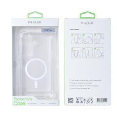 Rixus Anti-Burst Hülle mit MagSafe für Samsung Galaxy S24 Plus, S25 Plus