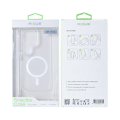 Rixus für Samsung Galaxy S24 Ultra 5G S928B bruchsichere Hülle mit MagSafe