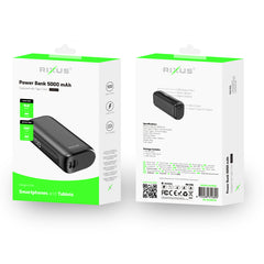 Rixus RXPB23 Kompakte Powerbank Digitalanzeige