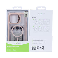 Rixus Classic 03 Case With MagSafe For iPhone 12, 12 Pro