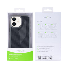 Rixus Mag Carbon mit MagSafe für iPhone 11 Titanium