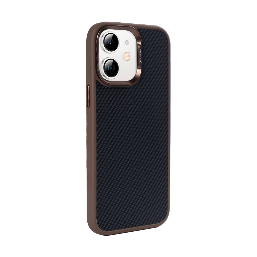 Rixus Mag Carbon With MagSafe For iPhone 12, 12 Pro