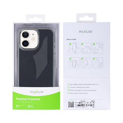 Rixus Mag Carbon With MagSafe For iPhone 12, 12 Pro