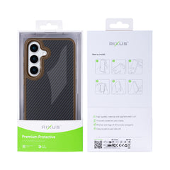 Rixus Mag Carbon With MagSafe For Samsung Galaxy S25 S931B