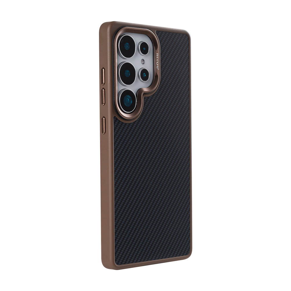 Rixus Mag Carbon With MagSafe For Samsung Galaxy S25 Ultra S938B