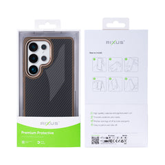 Rixus Mag Carbon With MagSafe For Samsung Galaxy S25 Ultra S938B