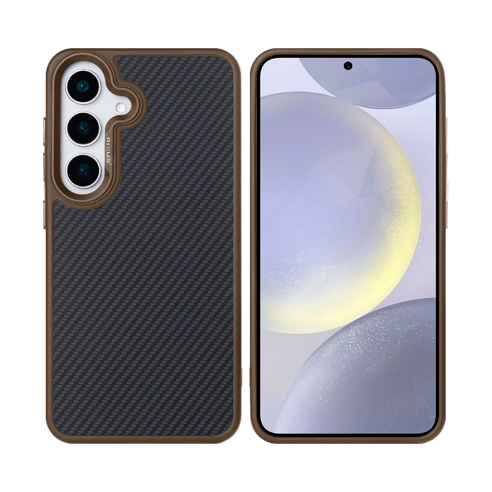 Rixus Mag Carbon With MagSafe For Samsung Galaxy S25 Plus S936B