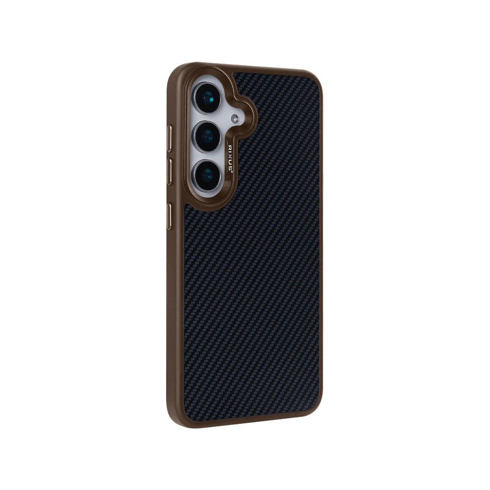 Rixus Mag Carbon With MagSafe For Samsung Galaxy S25 Plus S936B